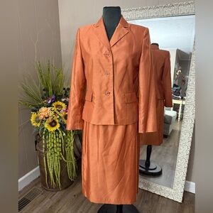 Le Suit • Skirt Suit Blazer and Skirt Set